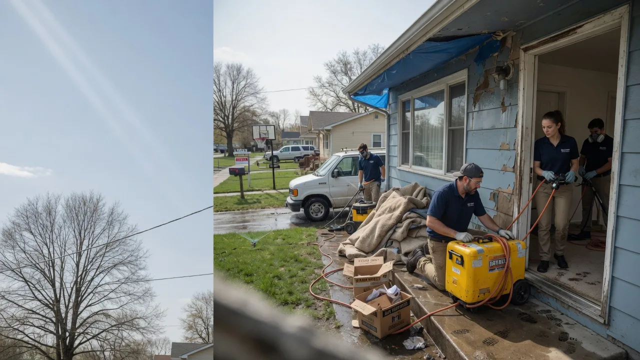 Basement Flood Cleanup in Big Springs, NE near me